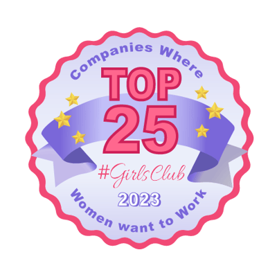 #GirlsClub 2023 Top 25 Logo