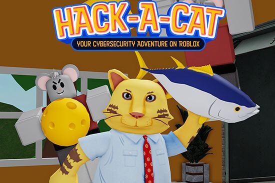 Hack-A-Cat cybersecurity adventure on Roblox