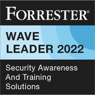 2022 Q1 Forrester Wave Leader Badge