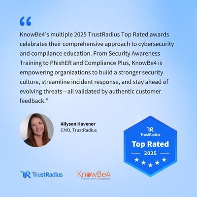2025 Top Rated KnowBe4