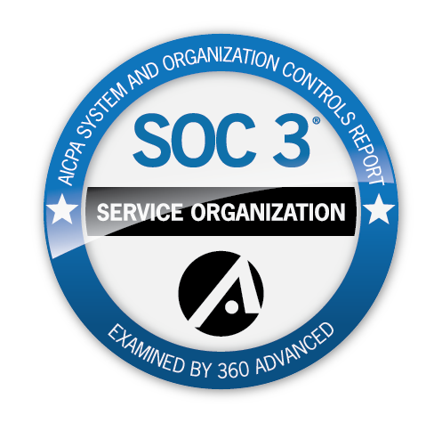 360 Advanced SOC 3 Seal of Completion
