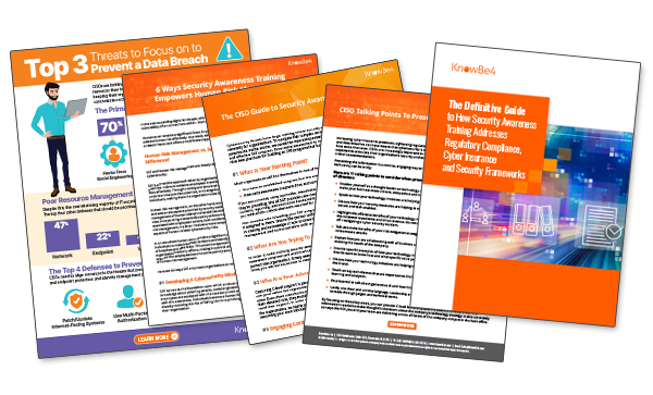 Resource Kit Example Documents Free Cybersecurity Resource Kits | KnowBe4