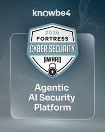 KnowBe4 Wins 2026 Fortress Cybersecurity Award for Artificial Intelligence Defense Agents (AIDA)