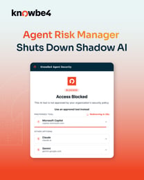KnowBe4 Shuts Down Shadow AI with Agent Security Innovation
