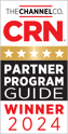 Recognized by channel industry experts & trusted by customers Logo - CRN Partner Program Guide 2
