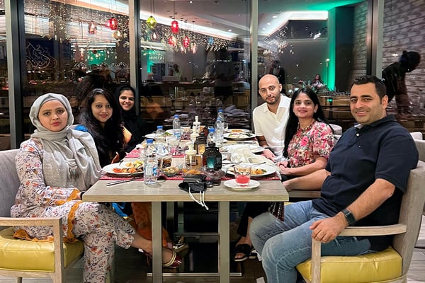 Dinner in Dubai