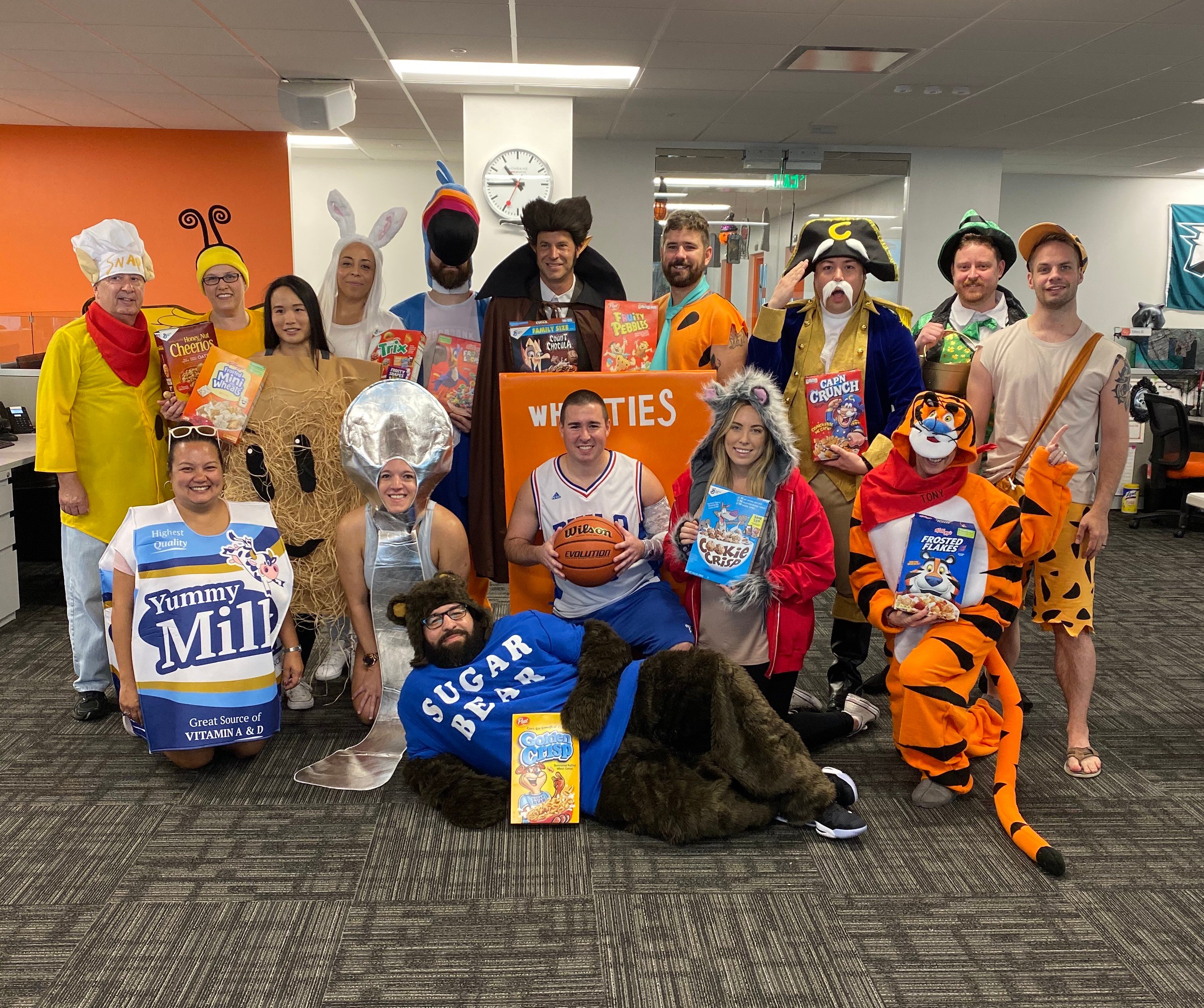 KnowBe4 Halloween 2019 Cereal Characters