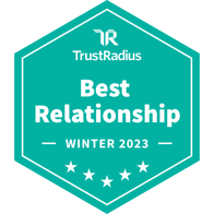 KnowBe4 Customer Recognition Logo - Best Of Relationship - Winter 2023 - Flat 8