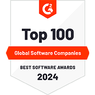 KnowBe4 Customer Recognition Logo - G2-BestSoftware2023-Badge-Global 5