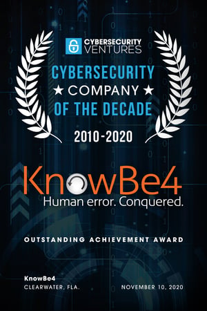 Cybercrime Mag Award 2020