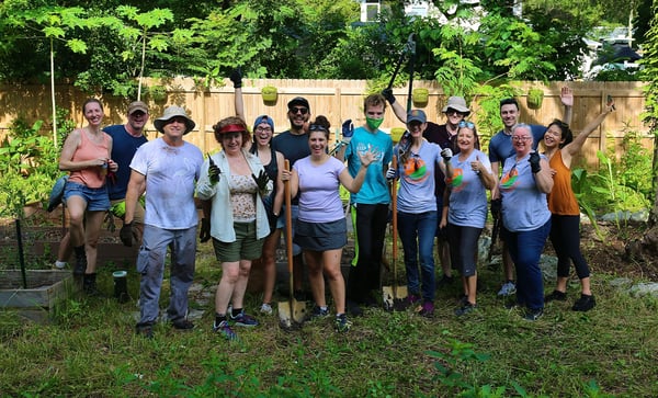 Farm 527 Clean Up Community Garden 1