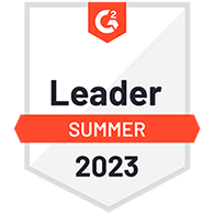 KnowBe4 Customer Recognition Logo - G2-SAT-Summer-Leader-2023 3