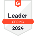 In der Branche anerkannt, von Kundinnen und Kunden geschätzt Logo - G2 Leader Spring 2024 1