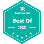 Recognized by Industry Experts & Trusted by Customers Logo - TrustRadius Best of 2023 3