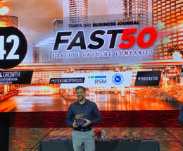 KnowBe4 Recognized as a Tampa Bay Business Journal Fast 50 Organization