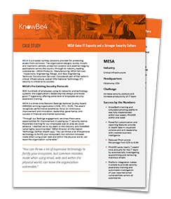 MESA Case Study