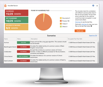 Ransomware Simulator: Testing Tool for Malware