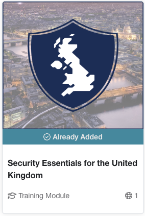 Security Essentials UK Course