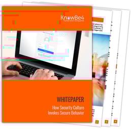 New KnowBe4 Research Finds Credential Sharing Risk Reduces With Improved Security Culture Score