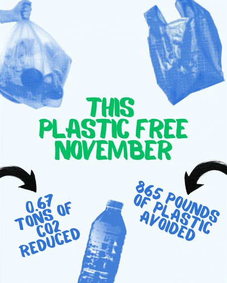 plastic free nov 2025