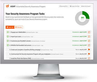 Automated Security Awareness Program