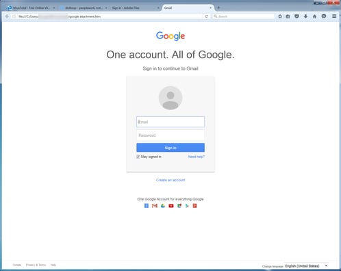 Google Credentials Phish Google Credentials Phish