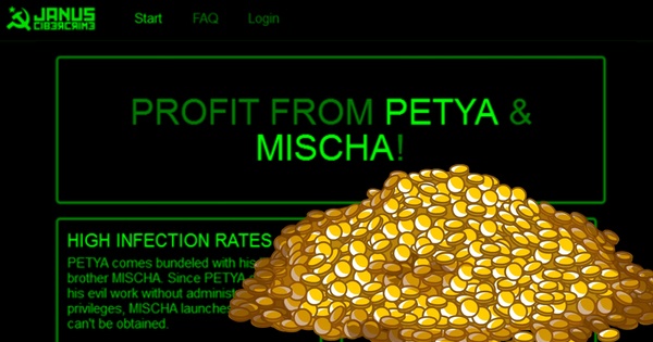 Petya and Mischa Ransomware-as-a-Service