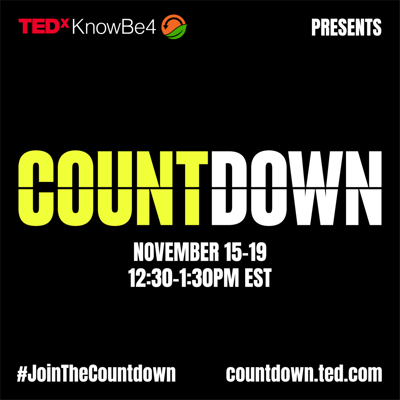 TEDx Countdown announcement