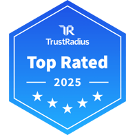 Trust Radius Top Rated 2025