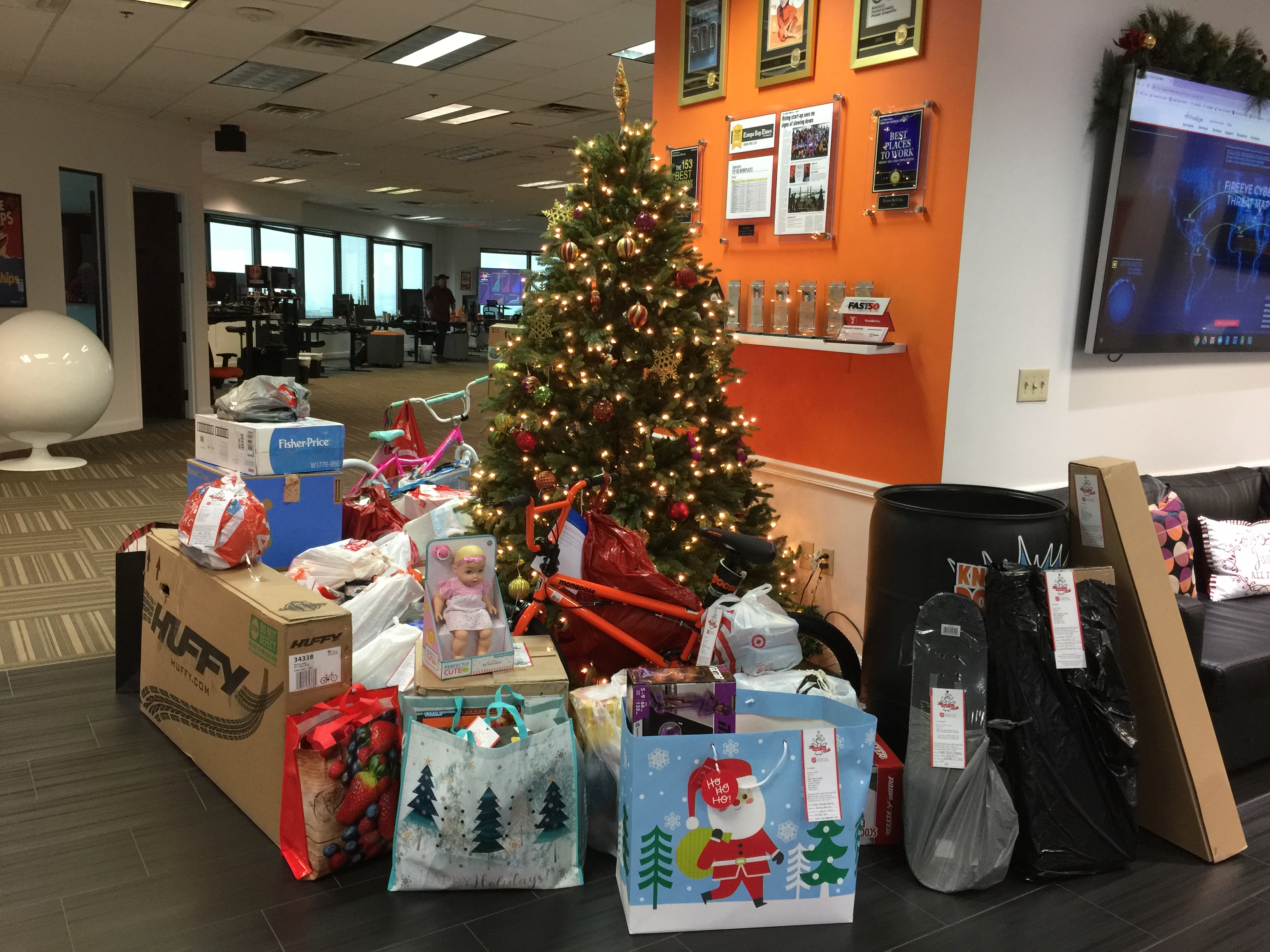 KnowBe4\'s Angel Tree Donations!