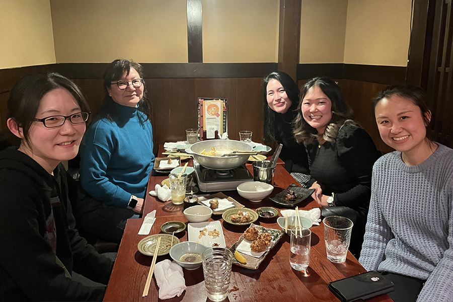 Tokyo team dinner