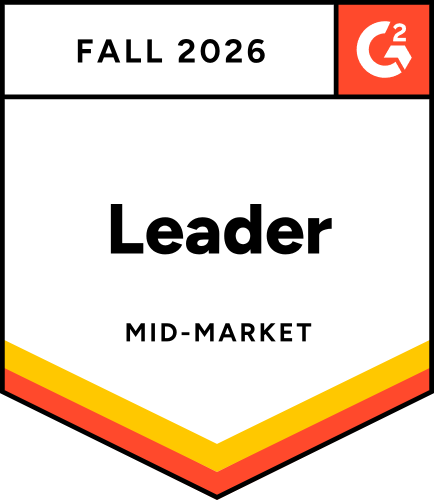 G2 Fall 2026 Leader Mid Market