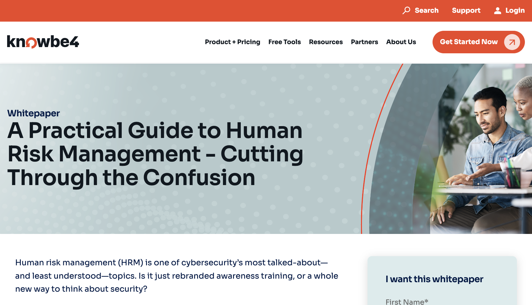 Managing Human Risk Practical Guide to Human Risk Management | KnowBe4