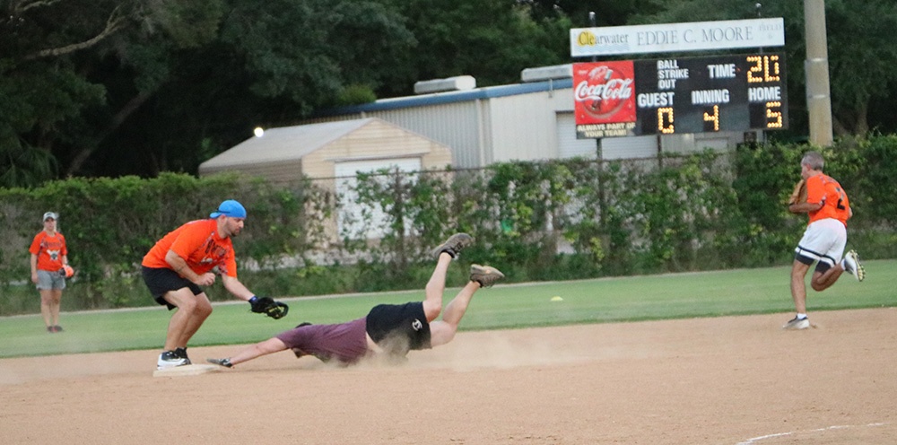 Sliding to 2nd