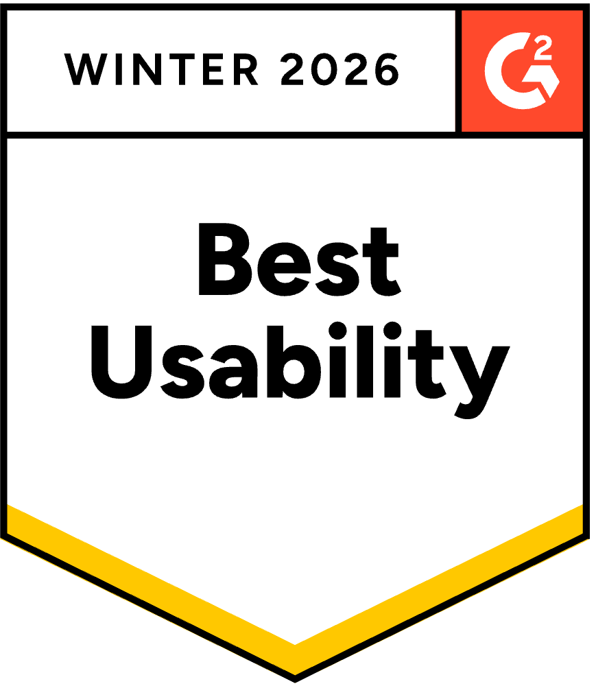 G2 Winter 2026 Best Usability