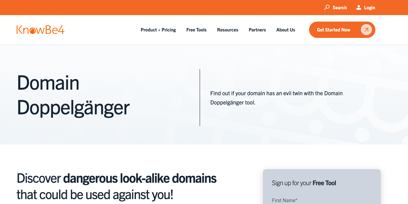 Domain Doppelgänger | KnowBe4